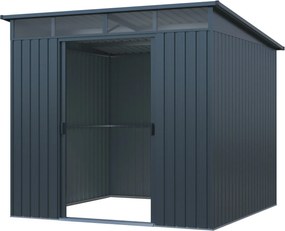 Záhradný domček BestBerg ZD-808G / 5,6 m² / 236 × 238 × 203 cm / sivá