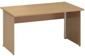 Interier Říčany Kancelársky písací stôl CLASSIC A, 1400 x 800 mm, buk