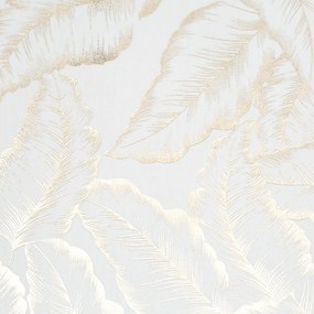 EUROFIRANY ZATEMŇOVACÍ ZÁVES NA KRÚŽKOCH MILENA 140X250 CM LISTY