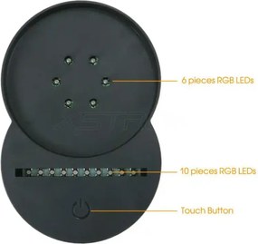 XSTRON TDL-AR - Základňa pre 3D LED nočnú lampu - Aroma - aromaterapeutická s difuzérom