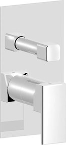 Sapho Sapho, SPECTRE podomietková sprchová batéria, 3 výstupy, chróm, 1102-87