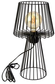 Stolná lampa TORRI 1xE27/15W/230V čierna