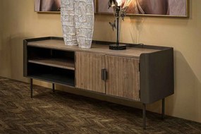 Dizajnový TV stolík Ekewaka 150 cm hnedý