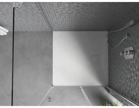 Mexen Bert, SMC štvorcová sprchová vanička 90 x 90 cm, biela, 4K109090