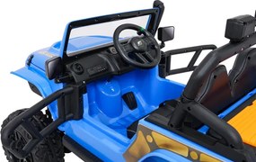 Elektrické autíčko Jeep Monster modré