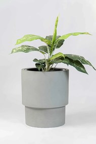 Kvetináč ESCADA, sklolaminát, výška 40 cm, beton design