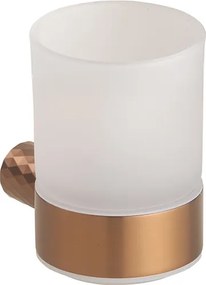 Bemeta Design COPRA: Držiak kefiek, medená zlatá mat - 176110010