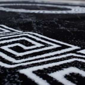 Koberec Plus ornament čierny