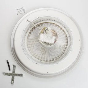 Brilagi - LED Stmievateľné svietidlo s ventilátorom RONDA LED/48W/230V biela + DO