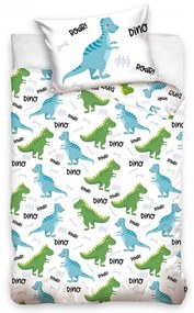 Obliečky do postieľky Dinosaurí kamaráti 100x135/40x60 cm