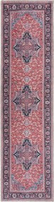 Flair Rugs, Behúň Hebden Windsor Red, 60x230, červená, obývacia izba