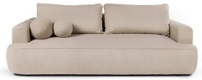 Béžová rozkladacia pohovka z textílie buklé 247 cm Quinoa – Bonami Selection