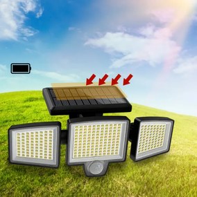 LED solárna lampa P60262