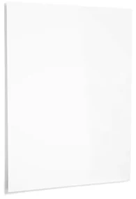 Biela magnetická tabuľa AIR, bez rámika, 990x1190 mm