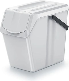 Odpadkový kôš Soorti II 25 L popolavo sivý