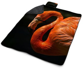 Sablio Plážová deka Plameniak: 200x140 cm