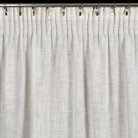 ZÁVES NA PÁSKE KARLI 140X270 CM KRÉMOVÁ