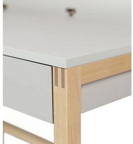 Pracovný stôl so sivou doskou Woodman NorthGate