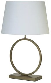 Searchlight EU93102WH - Stolná lampa ELEGANT 1xE27/60W/230V biela