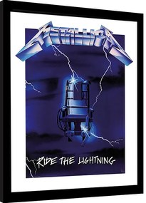 Rámovaný Obraz - Metallica - Ride the Lighting