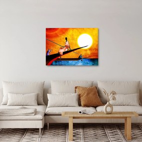 Obraz dobovej starovekej maľby (70x50 cm)