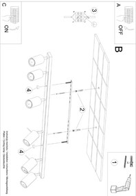Zelené bodové svietidlo 6x117 cm Etna – Sollux