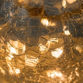 Solárna LED lampa Solik 12x14,5 cm číra/teplá biela