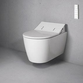 DURAVIT ME by Starck závesné WC pre SensoWash, s hlbokým splachovaním 370 x 570 mm, biela, 2528590000