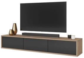 TV stolík Fiora 38 (dub olejovaný + antracit). Vlastná spoľahlivá doprava až k Vám domov. 1066459