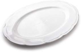 Oválný porcelánový podnos HELLA 30x21 cm bílý