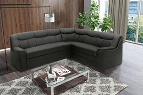 XXXLutz ROHOVÁ SEDAČKA, textil, čierna MID.YOU - Sedačky - 001776007401