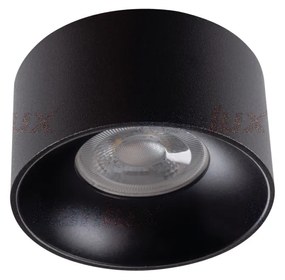 KANLUX Podhľadové stropné bodové osvetlenie MINI TIKA, 1xGU10, 25W, 8,5 cm, okrúhle, čierne