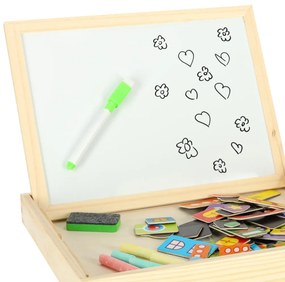 KIK Multifunkčná magnetická tabuľa veľký vzor B