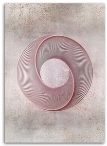 Gario Obraz na plátne Ružový kruh - Andrea Haase Rozmery: 40 x 60 cm