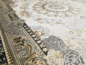 Koberec Deluxe 9093 béžový s orientálnym vzorom – obdĺžnikový Rozmer: 140x190 cm