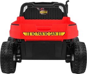 Ramiz Farmársky nákladiak pre 2 deti Červený + 4x4 + Diaľkové ovládanie + Kiper + LED Audio