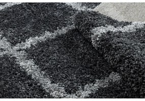 Kusový koberec Shaggy Nelis šedý 120x170cm
