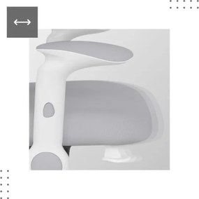 Detská otočná stolička Mark Adler Junior 5.0 Grey