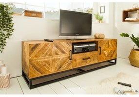 TV-skrinka 39240 160cm Drevo Mango Prírodná - Komfort-nábytok