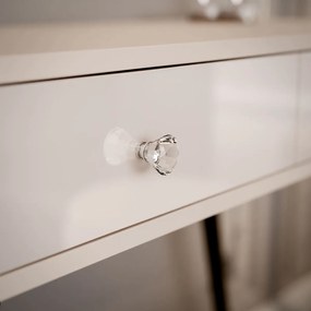 KONZOLA KATHLEEN KAŠMÍR LESKLÝ NA ČIERNÝCH NOŽIČKÁCH