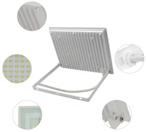 LED Vonkajší reflektor NOCTIS LUX 3 LED/50W/230V IP65 biela