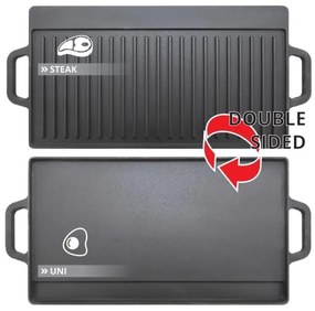 Grilovací plát obojstranný 50x23 cm