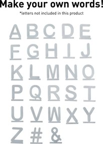 Moderné nástenné svietidlo čierne vrátane LED - Letterbox