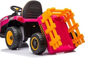 LEAN CARS Elektrický traktor BBH-030 ružový