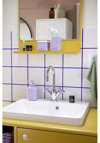 Fialový dávkovač mydla z polyresínu 380 ml Tom Tailor T-Rounded – Wenko