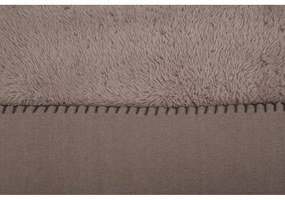 Taupe deka z mikroplyšu 150x200 cm Tomo – Tiseco Home Studio