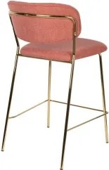 WLL JOLIEN GOLD pultová stolička Ružová