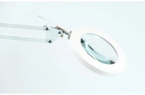 Brilagi - LED Stmievateľná stolná lampa s lupou LED/12W/5V 3000/4200/6000K biela