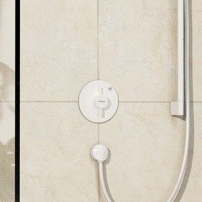 Hansgrohe DuoTurn S, batéria pod omietku pre 1 spotrebič, biela matná, HAN-75618700