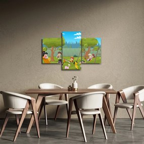 Obraz - Deti na ihrisku (90x60 cm)